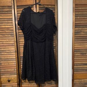 Torrid Black Lace Mini Dress